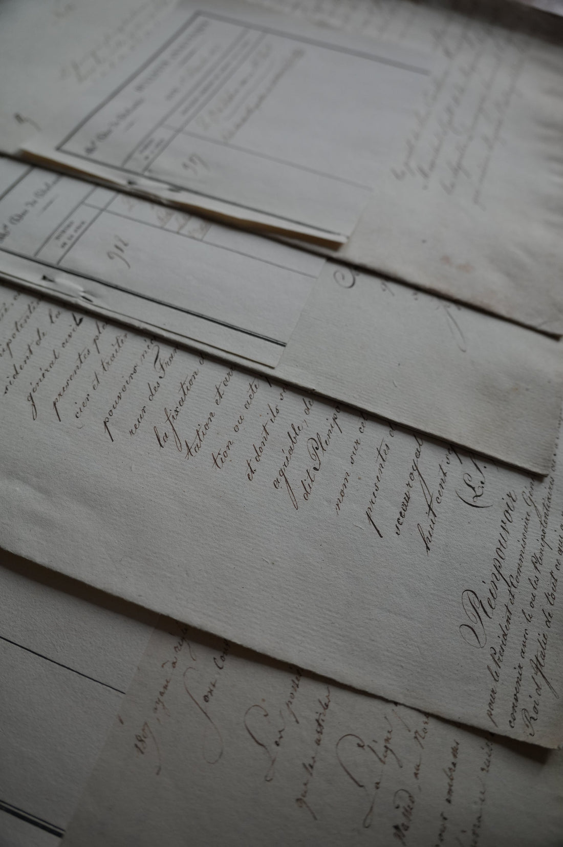 Original manuscripts of the negotiation of the establishment of the Free City of Danzig (Gdansk) in 1807, the prelude to the Duchy of Warsaw