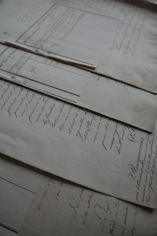 Original manuscripts of the negotiation of the establishment of the Free City of Danzig (Gdansk) in 1807, the prelude to the Duchy of Warsaw