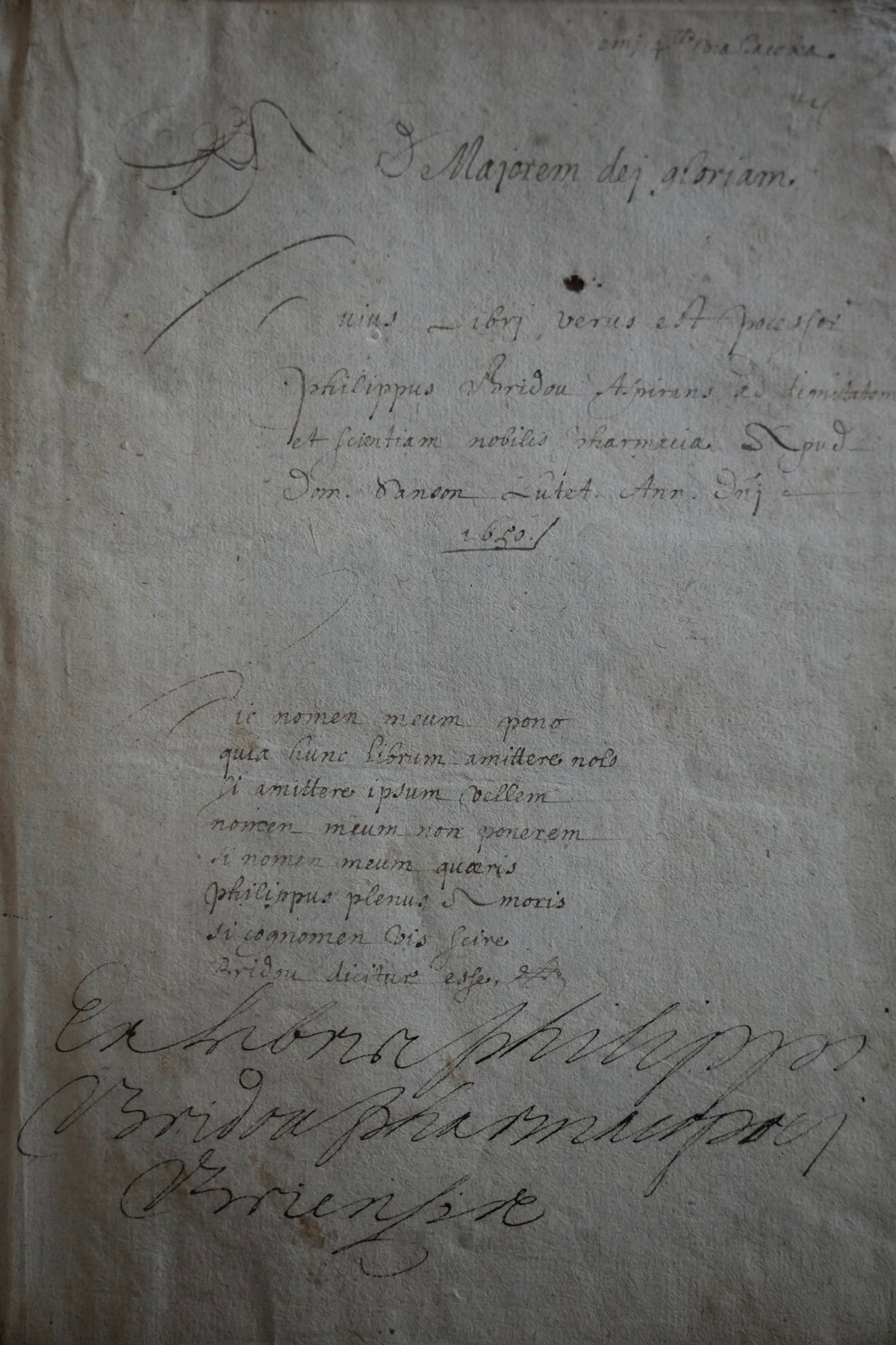 A 1580 Dioscorides Herbal Used by a Seventeenth-Century Parisian Apothecary
