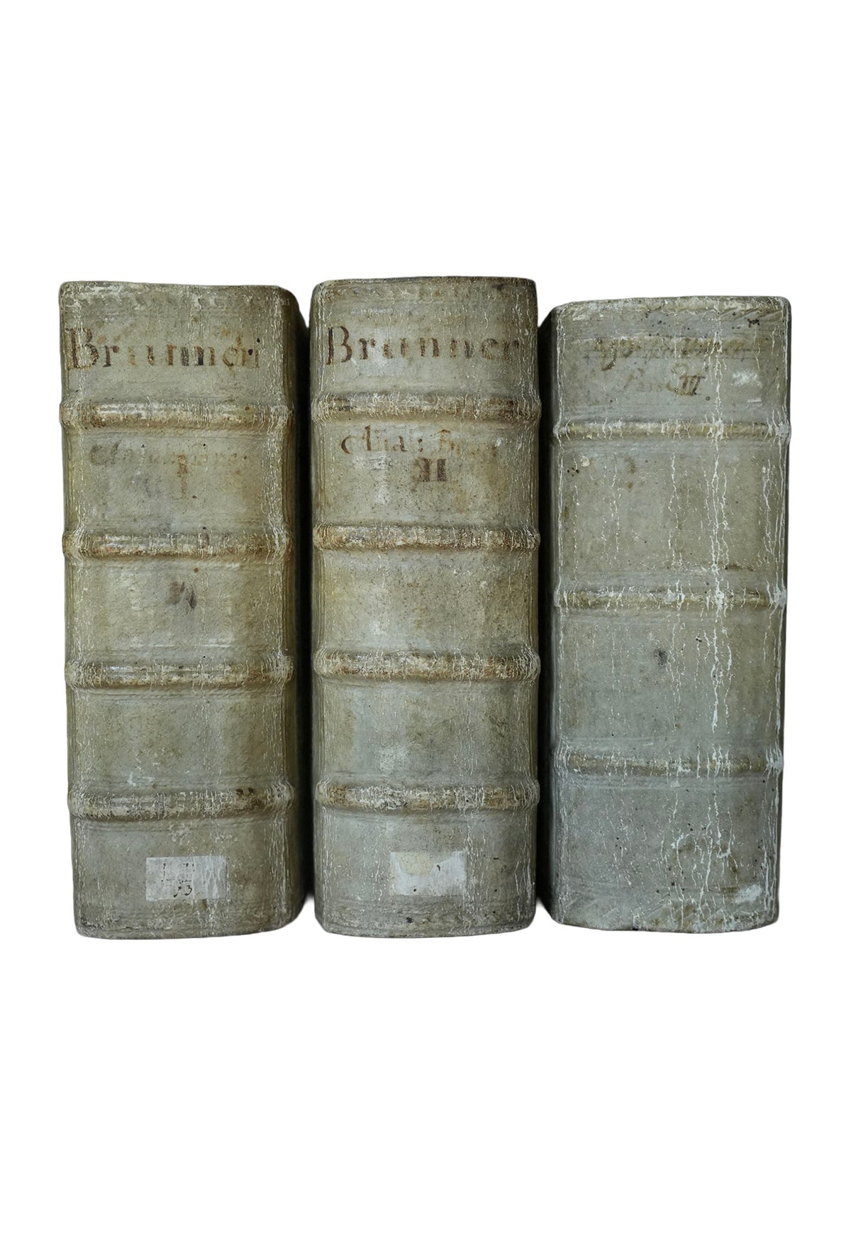 A Rare Complete Set of Andreas Brunner's History of Bavaria, 1626-1637