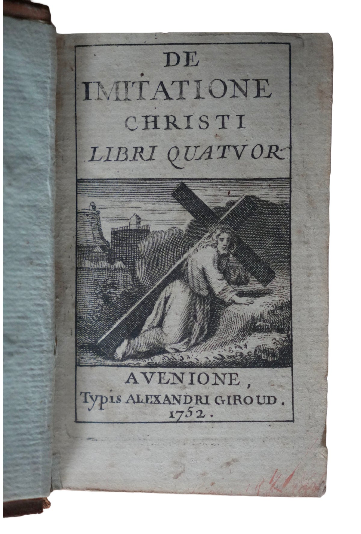 The Imitation of Christ by Thomas Kempis, Miniature Edition, 1752