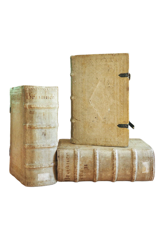 A Rare Complete Set of Andreas Brunner's History of Bavaria, 1626-1637