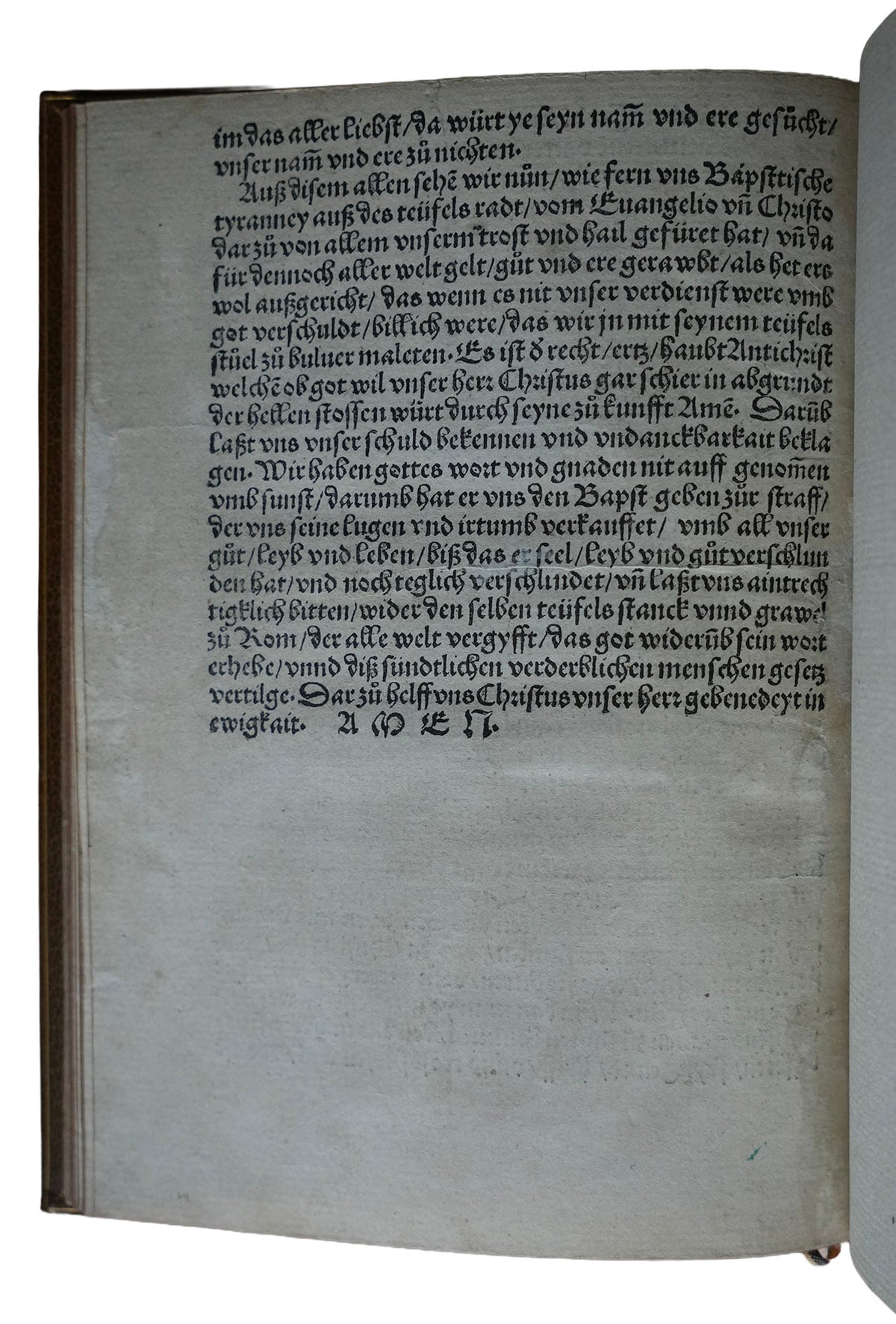 Martin Luther at Wartburg: A Rare 1522 Tract on Confession and Papal Authority
