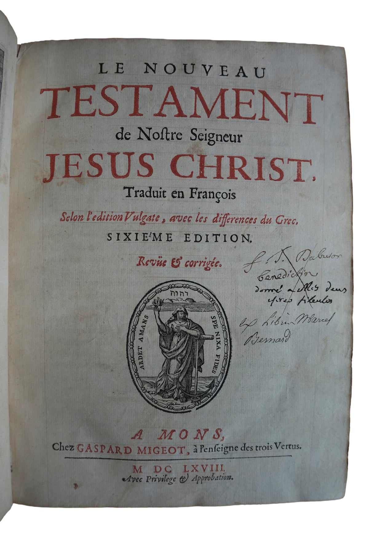 The Elzevir New Testament of Mons, 1668