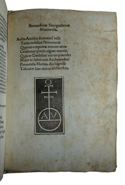 A Renaissance Encyclopaedia of the House: Grapaldi’s De partibus aedium, 1494