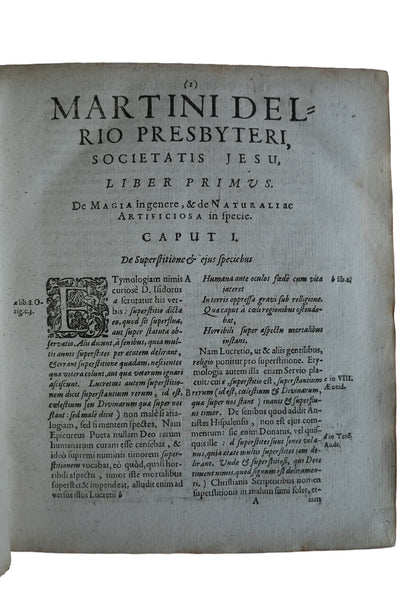 Martin del Rio, Disquisitionum Magicarum Libri Sex 1679