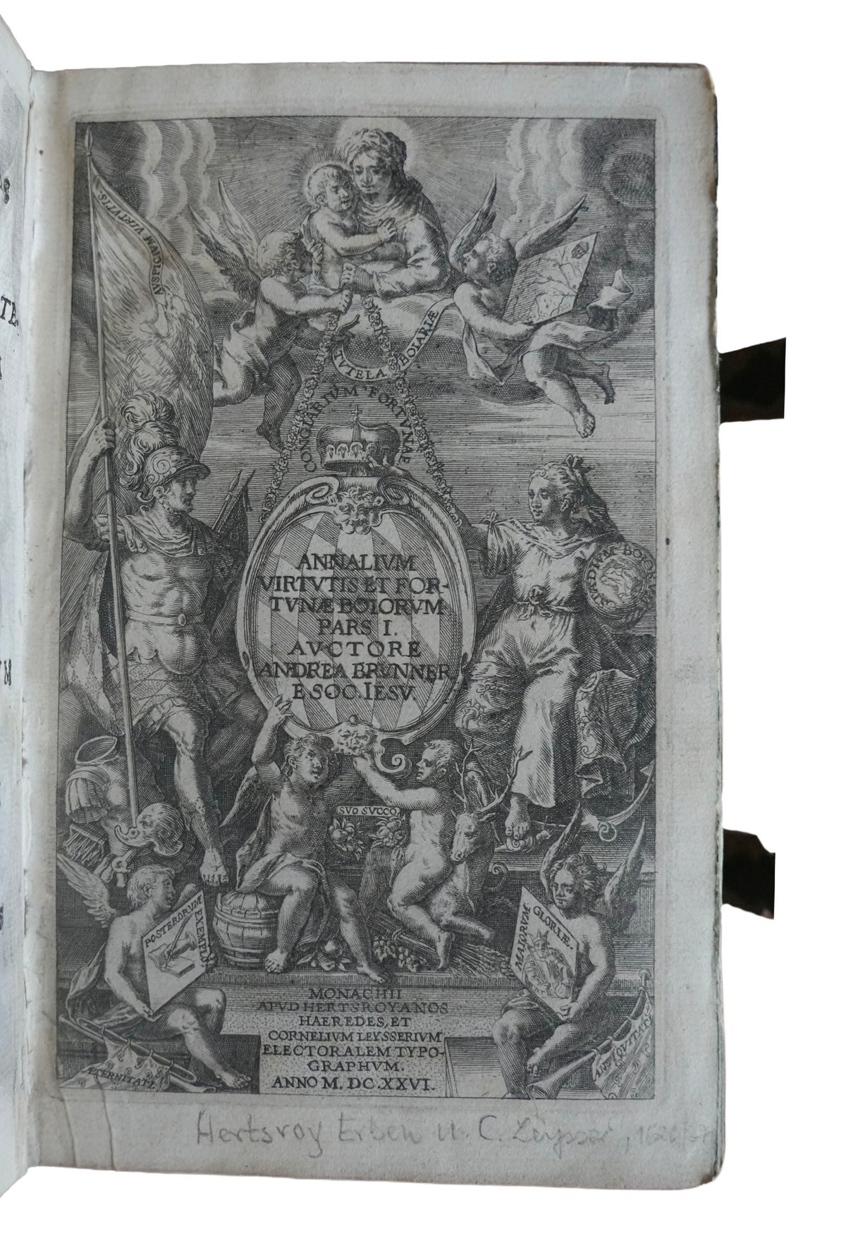 A Rare Complete Set of Andreas Brunner's History of Bavaria, 1626-1637