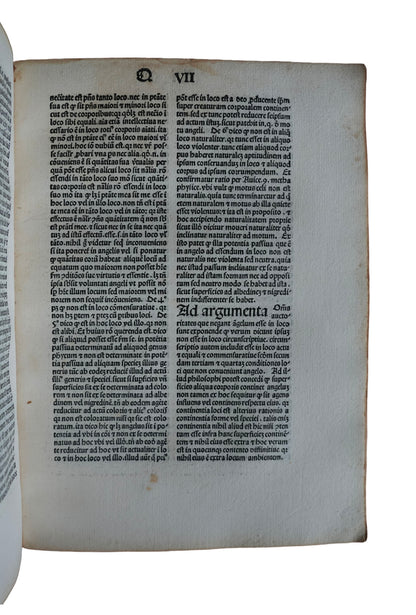 Duns Scotus on Creation, Free Will and the Human Soul, Venice, 1481