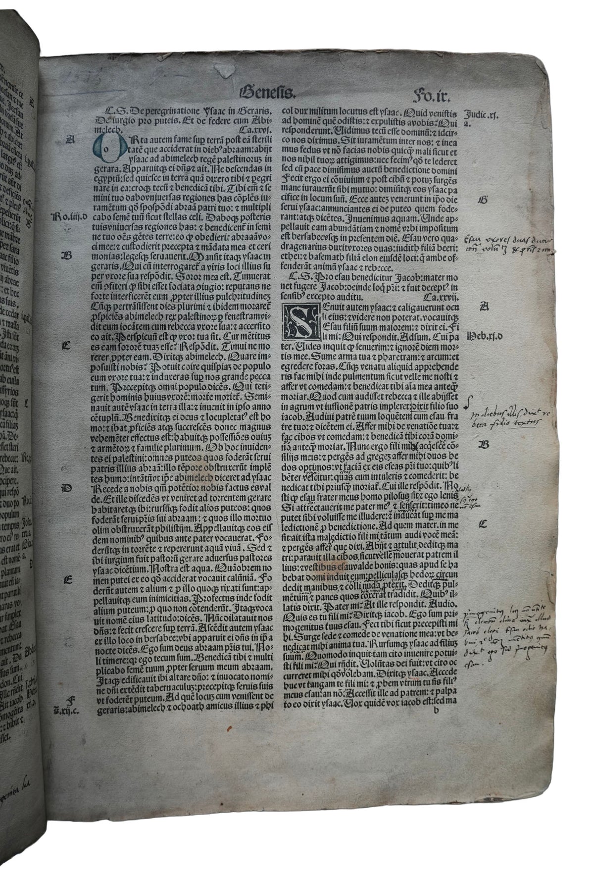 A Renaissance Bible owned by a priest who saved Jews during the Holocaust