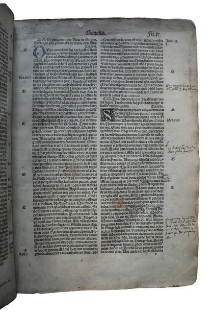 A Renaissance Bible owned by a priest who saved Jews during the Holocaust
