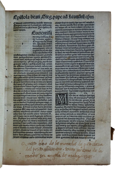 Gregory the Great’s Moralia in Job, 1498: A Late Incunable with an Ave Maria Binding
