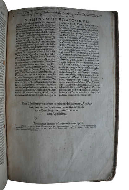 A 1541 Catholic Bible with Protestant Marginalia