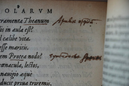 Horace Opera: A Typographical Masterpiece, 1561
