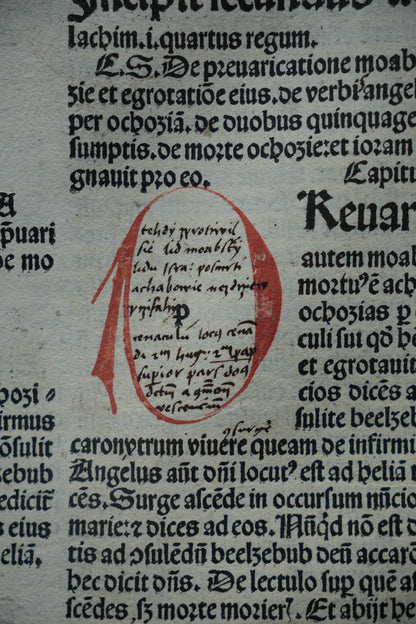 A Renaissance Bible owned by a priest who saved Jews during the Holocaust