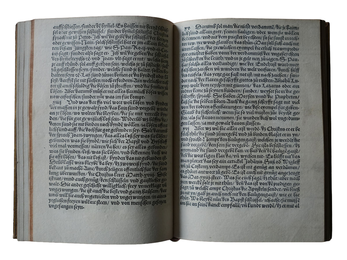 Martin Luther at Wartburg: A Rare 1522 Tract on Confession and Papal Authority