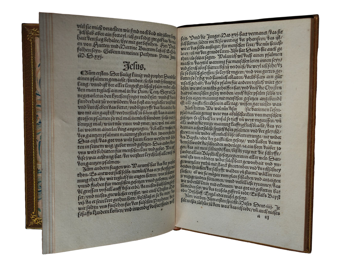 Martin Luther at Wartburg: A Rare 1522 Tract on Confession and Papal Authority