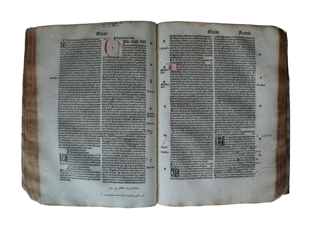 A Renaissance Bible owned by a priest who saved Jews during the Holocaust
