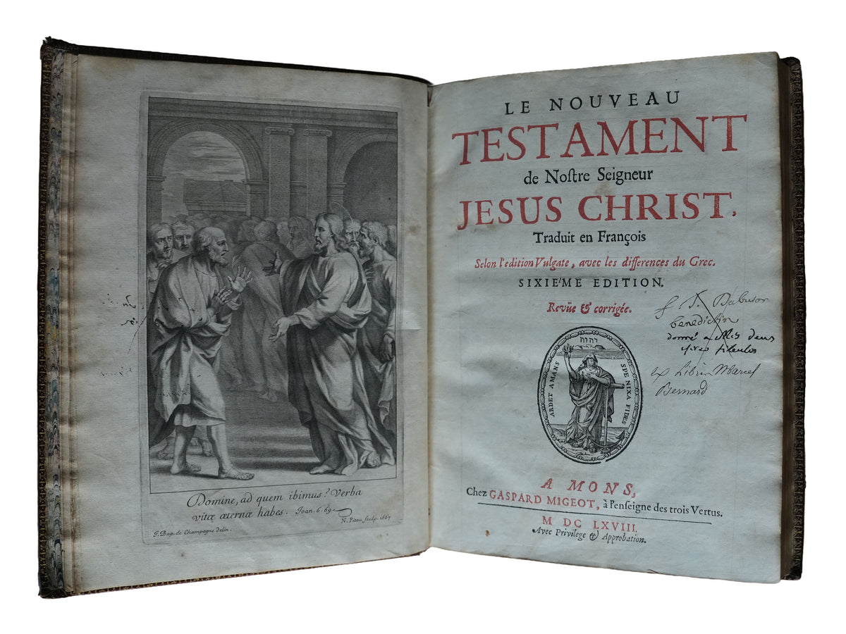 The Elzevir New Testament of Mons, 1668