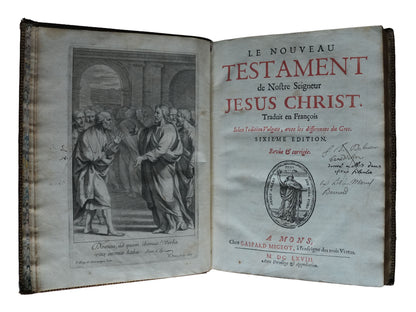 The Elzevir New Testament of Mons, 1668