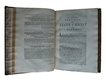 The Elzevir New Testament of Mons, 1668