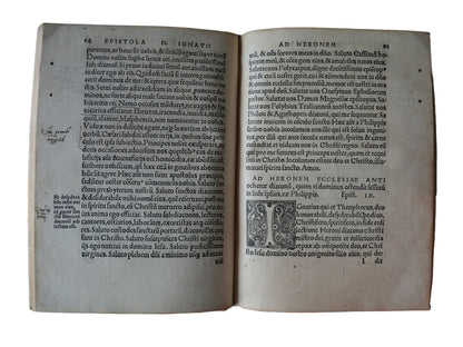The Apostolic Fathers in Print: Ignatius of Antioch & Polycarp, Basel 1520