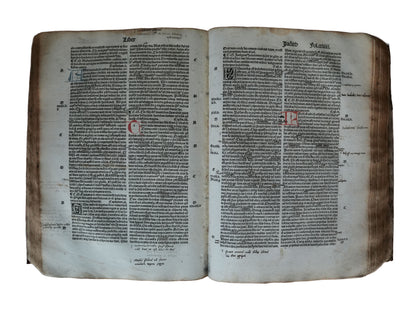 A Renaissance Bible owned by a priest who saved Jews during the Holocaust